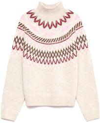 VERO MODA Pulover Vmmaple Highneck 10348416 13-0905 TCX birch