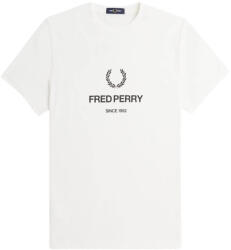 FRED PERRY T-Shirt Graphic M8588 129 snow white