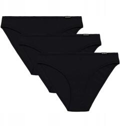 Atlantic Bugyi női pamut sport 3BLP 602 3-csomag fekete 2XL (3BLP-602-CZARNY)
