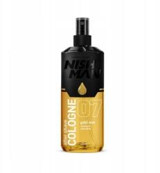 NISHMAN borotválkozás utáni arcvíz 07 Gold One 400ml (8682025083702)