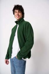 iDeal Basic Unisex polár pulóver teljes cipzárral és magas gallérral, IDeal Basic IB900, Ideal Forest Green, XS (ib900ifg-xs)