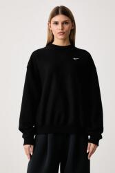 Nike oversize melegítőfelső női pamuttal Studio Fleece - fekete S - answear - 28 990 Ft