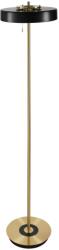 Step into Design Lampadar Artdeco MF8872, 3xE14, negru mat, auriu, abajur din sticlă (STPMF8872 black)