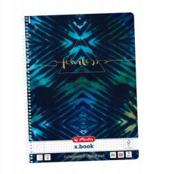 Herlitz Spirálfüzet A4/80K Kr New Batik Fl (5DB)