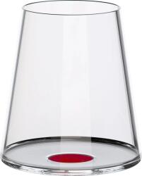 Trebonn Pahare pentru vin roșu SplitGlass 450 ml, roșii, 2 buc (2025111) Pahar