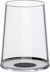 Trebonn Pahare sau pahare cu picior pentru vin alb SplitGlass 280 ml, negre, 2 buc (2025120) Pahar