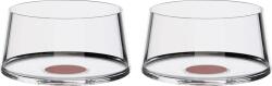 Trebonn Pahare pentru șampanie SplitGlass late 250 ml, roșii, 2 buc (2026101) Pahar