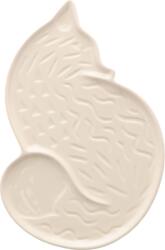 Marimekko Platou de servire Ketunmarja în formă de vulpe 32 cm, bej, gresie (076124-800)