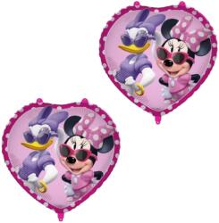 GoDan Minnie egér és Daisy szív alakú fólia lufi, 46cm, 2db (S94989-2)