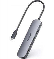 Anker Usb-c hub Anker 5in1 Hdmi 4K Pd 90W Usb 3.0 Alumínium (A8357)