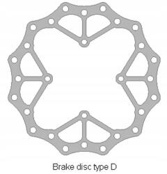 Delta braking Első Féktárcsa Kawasaki Kx 250 '15-21, Kx 450 '15-21 modellekhez