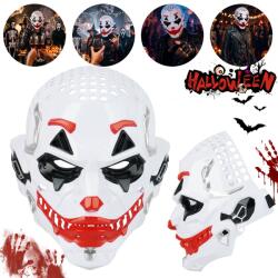  Bohóc maszk Horror Halloween Ijesztő Horror Szerepjáték Halloween jelmez (Straszna maska klauna na Halloween)
