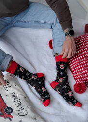 Milena șosete bărbați 1290-041 Reniferi mici negru: 39-42 (35286 39-42)