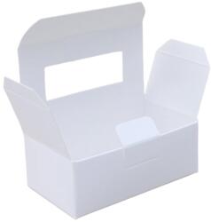 Szidibox Karton Névjegykártyatartó doboz fehér 93x53x33mm (SZID-00716)