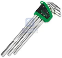 TOPTUL Set imbus L extra lungi 9 piese MAC1008GSN-09EH Surubelnita