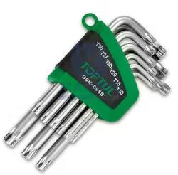 TOPTUL Set torx L scurte 9 piese MAC1008GSN-09SS Surubelnita