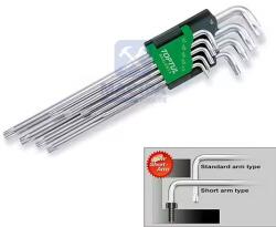TOPTUL Set torx l extra lungi 9 piese MAC1008GAAL0923 Surubelnita