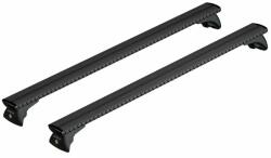 Nordrive Silenzio Black In-Rail set complet de bare portbagaj din aluminiu - M - Evos IA - Peugeot 3008 2016-2023 - Sina incastrata la nivel - Montaj pe sina incastrata la nivel