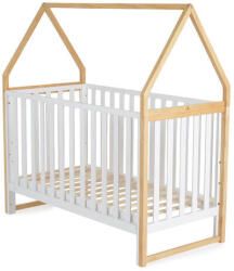 Cangaroo ASTRA fa babaágy házikó alakú, 3 magasságban állítható 60x120cm (112142)