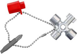 KNIPEX Cheie KNIPEX 44 mm pentru tablouri electrice, dulapuri de comanda si instalatii HVAC, fabricata in Germania 00 11 02 (00 11 02)