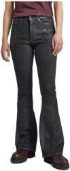 G-Star RAW Fekete Flared High Waist Farmernadrág Kopásálló W29 l32 7DA