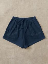 Shein Sötétkék Casual Rövidnadrág S06__L