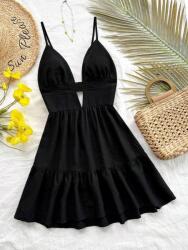Shein Fekete Mini Ruha S06__M - allegro - 2 625 Ft