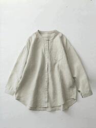Shein Bézs Hosszú Ujjú Ing PK01__M