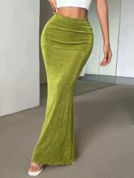 Shein Zöld Maxi Szoknya S09__M