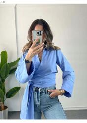  Női Ing Megkötős Derék Sima Elegáns M 5IA