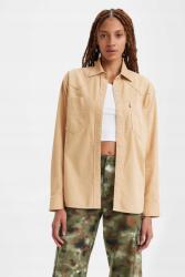 Levi's Levis Női Ing Bézs Klasszikus Gallér Gombok Pamut M 7CA (A59740006)