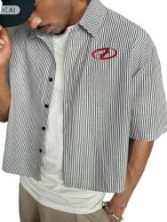 Shein Laza Csíkos Férfi Ing, XL