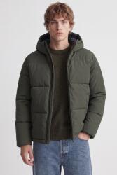 Jack & Jones Jack & Jones, Kapucnis télikabát oldalzsebekkel, Sötét khaki, XL (12303930-ROSIN-XL)