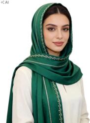 Shein Zöld Fejkendő S07__180X70