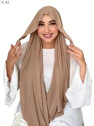 Shein Bézs Fejkendő S07 - allegro - 2 175 Ft