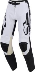 Alpinestars Pantaloni motocross Alpinestars Racer Riway alb-negru (AIM171-0278)
