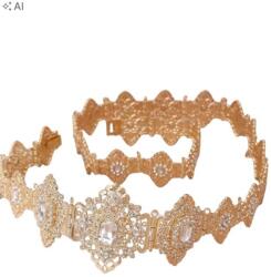 Shein Arany Öv Csillogás S07 (sc25012620248404222)