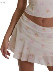 Shein Fodros Mini Szoknya M-es Méret