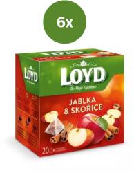  Loyd Tea piramis alma + fahéj 6 x 45g
