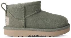 UGG hócsizma gyerek velúr CLASSIC ULTRA MINI - zöld 30