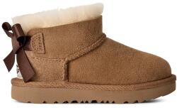 UGG hócsizma gyerek velúr ULTRA MINBAILEY BOW - barna 30