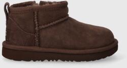UGG hócsizma gyerek velúr CLASSIC ULTRA MINI - barna 23.5