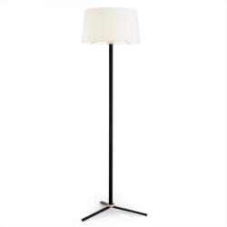 Argon Lampadar Cavalino 8308, 1xE27, crem, auriu și negru, abajur textil (ARG8308)