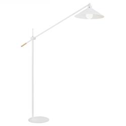 Argon Lampadar Nashville 4731, 1xE27, alamă și alb texturat (ARG4731)