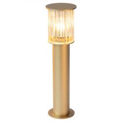 Argon Lampadar Norfolk 8753, 1xE27, IP44, auriu, sticlă transparentă (ARG8753)