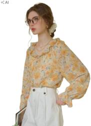 Shein Virágmintás Női Ing, S - allegro - 7 210 Ft