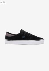 DC Shoes Fekete Alacsonyszárú Tornacipő Logóval És Fehér Talppal 36, 5 6PA