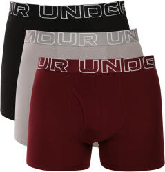 Under Armour 3PACK boxeri bărbați Under Armour gri (1383889 069) M (186779)