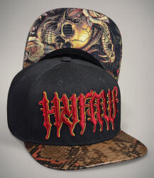 HYRAW șapcă snapback HYRAW - SNAKE BITE - negru - 264SN05