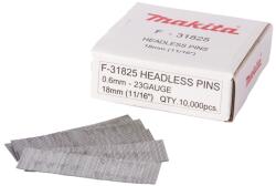 Makita Cuie Fara Cap 23ga Galvanizate 18mm F-31825 0088381292382 - F-31825 (f-31825)